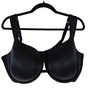 ThirdLove Women's 24/7 Black Perfect Coverage Bra w Padded‎ Straps sz 44F